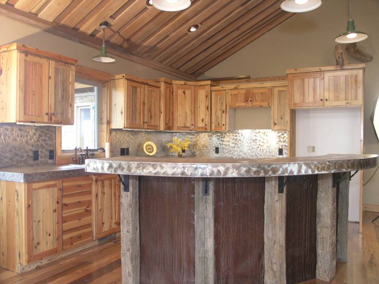 Southern Yellow Pine - Kitchen Cabinets